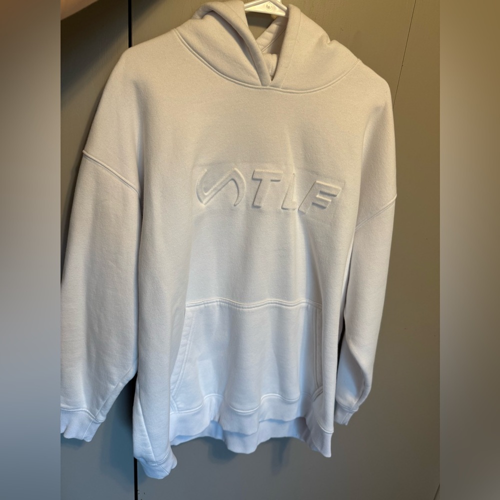ATLE White Men's Hoodie